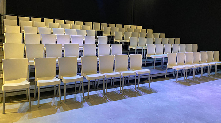 Alquiler de Escenario redondo con traslado e instalación