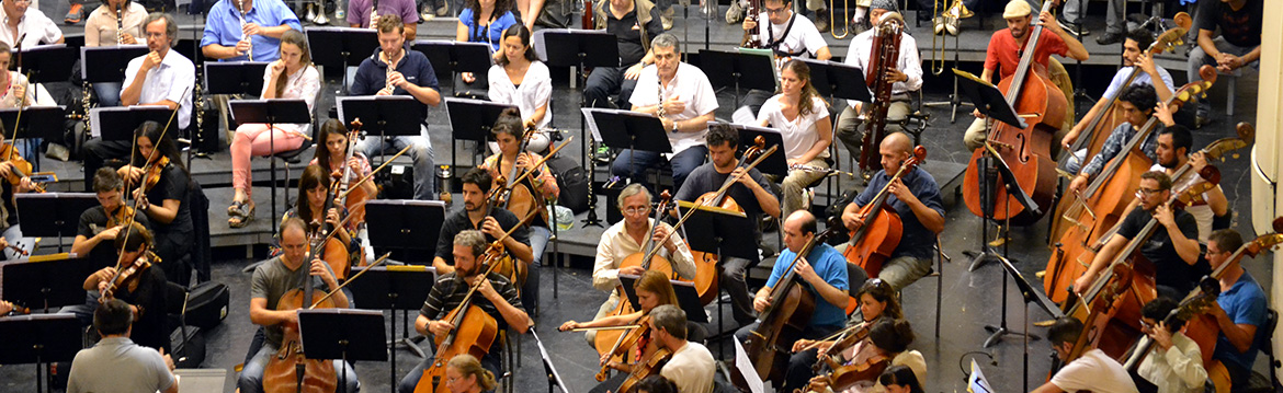 Gradas con Medidas Especiales para la Orquesta Sinfónica de Salta